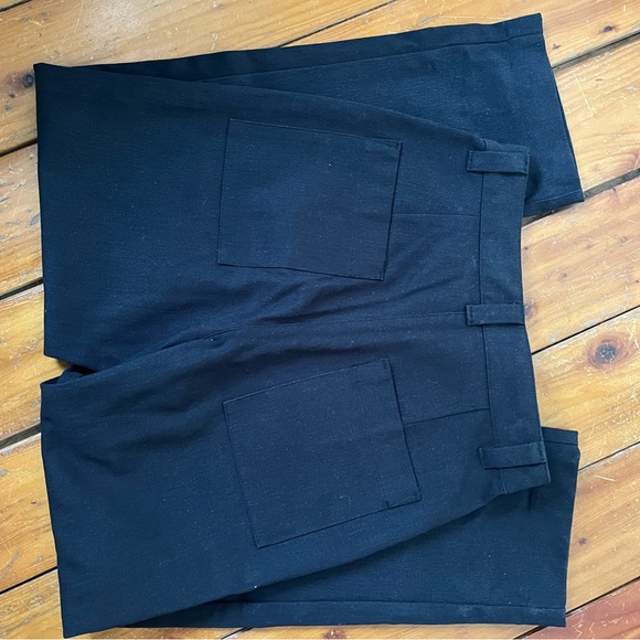 Beaton utility pants, black denim, size 6 - Picture 7 of 9